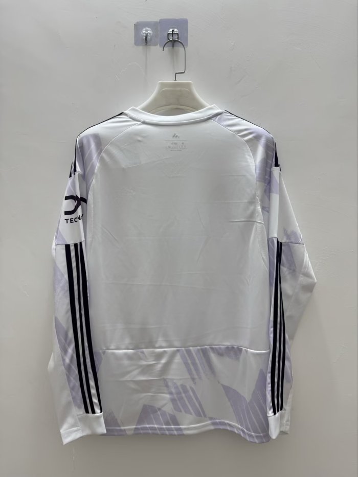 Long Sleeve Fan Version 2025-2026 Manchester United Away Soccer Jersey Man United Football Shirt
