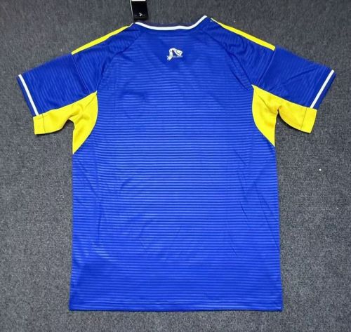 Fan Version 2025-2026 Leeds United Away Blue Soccer Jersey Football Shirt