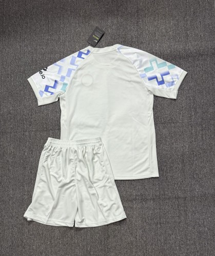 Adult Uniform 2025-2026 Inter Milan Away White Soccer Jersey Shorts Inter Football Kit