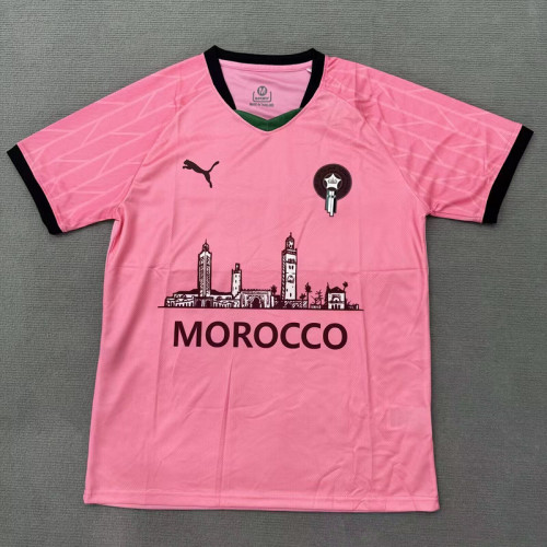 Fans Version 2025 Morocco Pink City Version Soccer Jersey Football Shirt