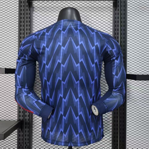 Long Sleeve Player Version 2025-2026 Arsenal Away Footbal Shirt Soccer Jersey