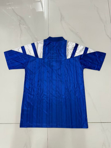Retro Jersey 1992-1993 HSV Hamburg SV Away Blue Soccer Jersey Hamburger Vintage Football Shirt