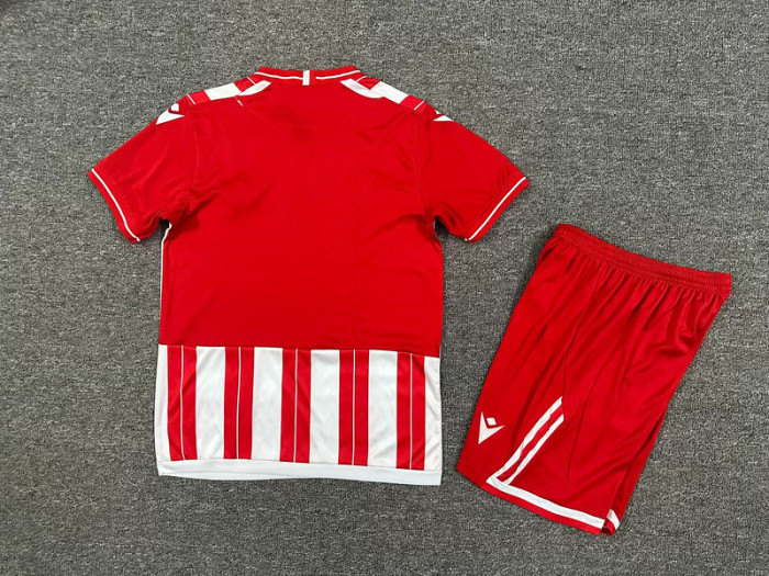 Youth Uniform Kids Kit 2025-2026 Almeria Home Soccer Jersey Shorts Child Football Set