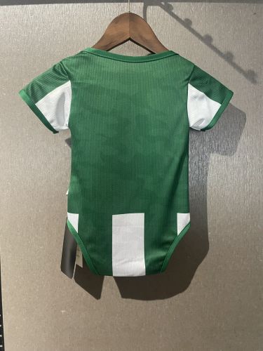Baby Cloth 2025-2026 Real Betis Home Soccer Jersey Baby Onesies