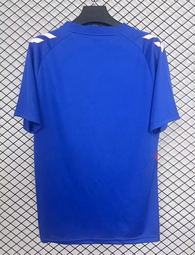 Fans Version 2025-2026 Sunderland Blue Soccer Pre-match Jersey Football Shirt