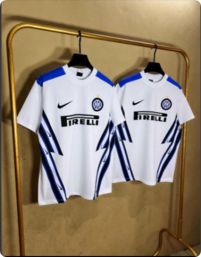 Fan Version 2025-2026 Inter Milan White Soccer Training Jersey Football Shirt