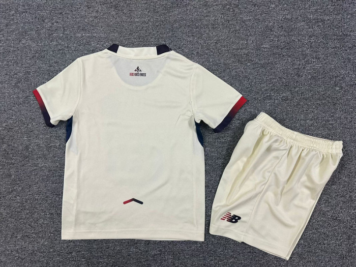 Youth Uniform Kids Kit 2025-2026 Lille Away Soccer Jersey Shorts Child Football Set