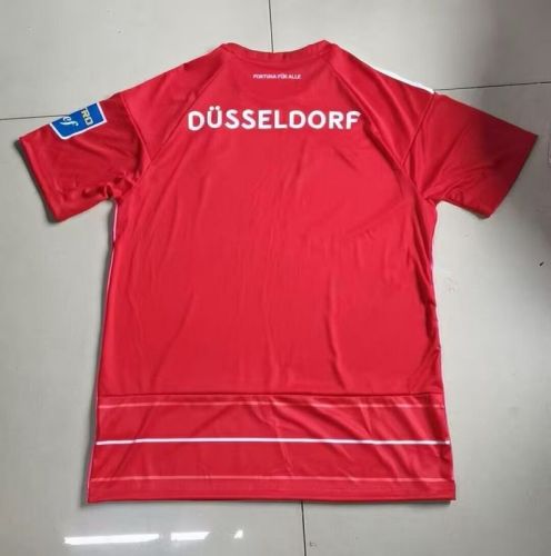 Fan Version 2025-2026 Fortuna Düsseldorf Home Soccer Jersey Football Shirt