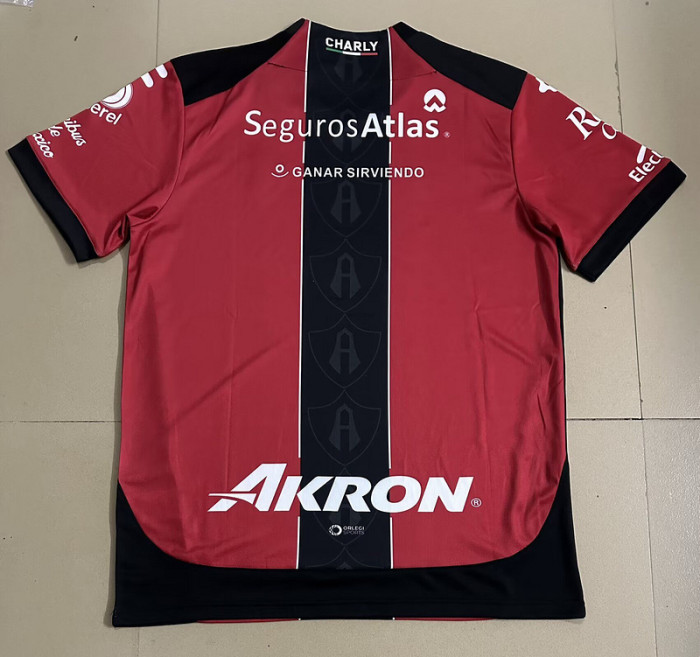 Fan Version 2025-2026 Club Atlas Home Soccer Jersey Football Shirt