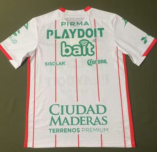 Player Version 2025-2026 Necaxa Away White Soccer Jersey Football Shirt