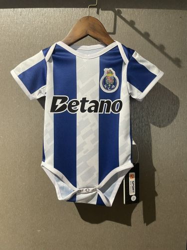 Baby Cloth 2025-2026 Porto Home Soccer Jersey Baby Onesies