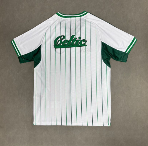 2025-2026 Celtic White MLB Jersey Baseball Shirt