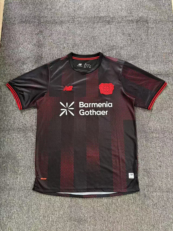 Fan Version 2025-2026 Bayer 04 Leverkusen Home Soccer Jersey