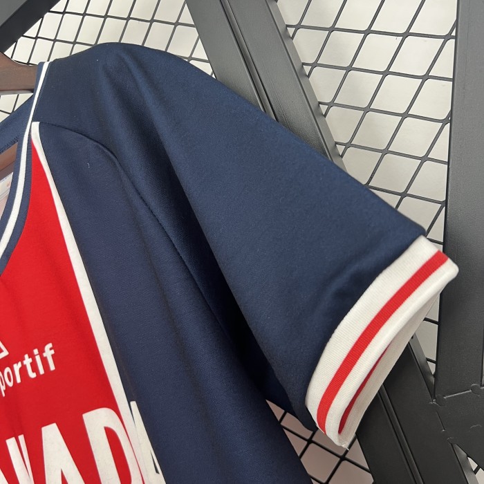 Retro Jersey 1974 PSG Home Soccer Jersey Vintage Paris Football Maillot