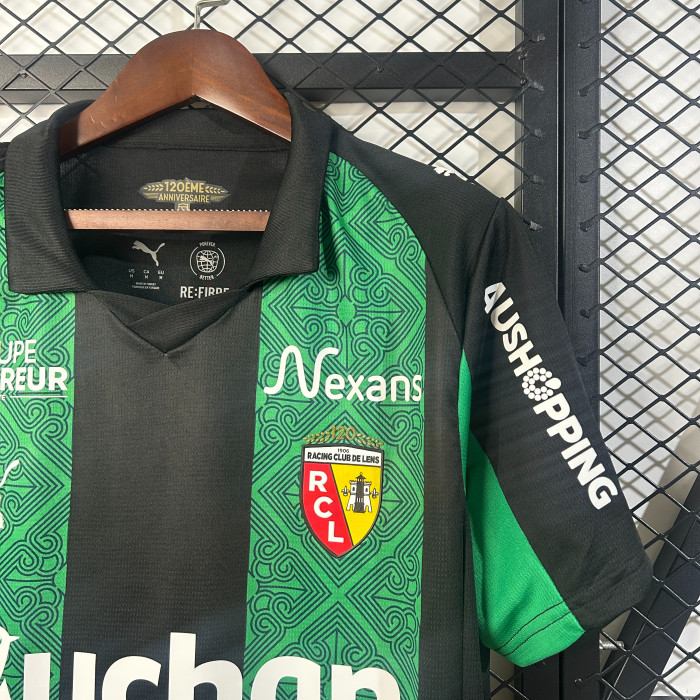 Maillot Lens Fan Version 2025-2026 RC Lens Away Soccer Jersey Football Shirt