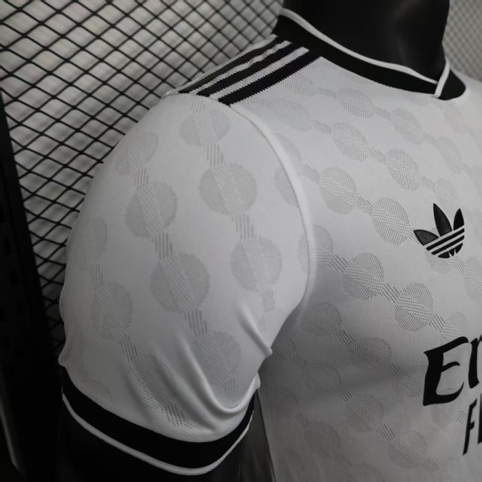 Player Version 2025-2026 Real Madrid White Special Version Soccer Jersey Real Football Shirt