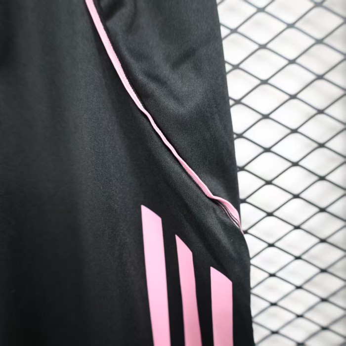 Player Version 2025-2026 Juventus Home Black Soccer Shorts Football Shorts