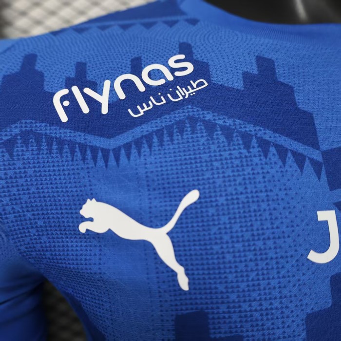 Player Version 2025-2026 Al-Hilal Saudi Home Soccer Jersey ALHILAL Football Shirt