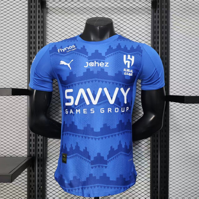 Player Version 2025-2026 Al-Hilal Saudi Home Soccer Jersey ALHILAL Football Shirt
