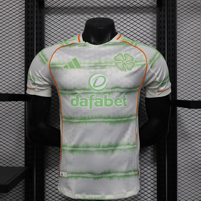 Player Version 2025-2026 Celtic Third Away Soccer Jersey Football Shirt