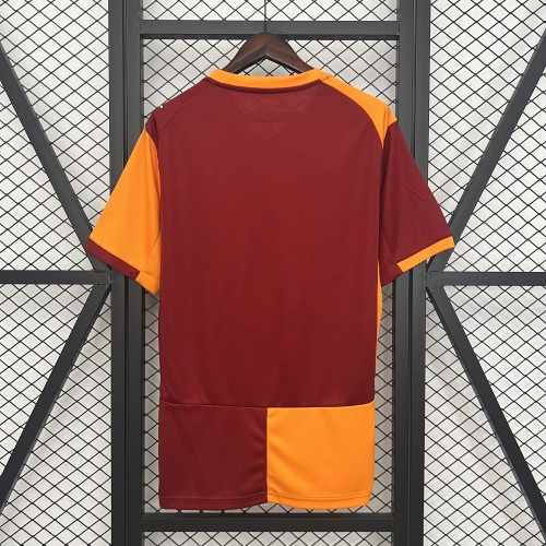 without Sponor Logo Fan Version 2025-2026 Galatasaray Home Soccer Jersey Football Shirt