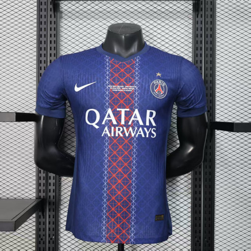 with Front Lettering Player Version 2025-2026 PSG Club World Cup Final Home Soccer Jersey Paris Football Maillot