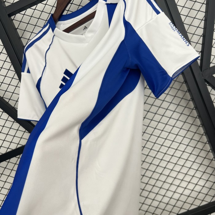 Fan Version 2025-2026 Schalke 04 Away White Soccer Jersey Football Shirt