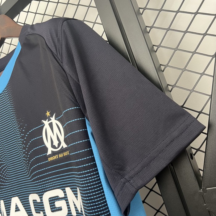 Fan Version 2025-2026 Olympique de Marseille Away Soccer Jersey Football Shirt