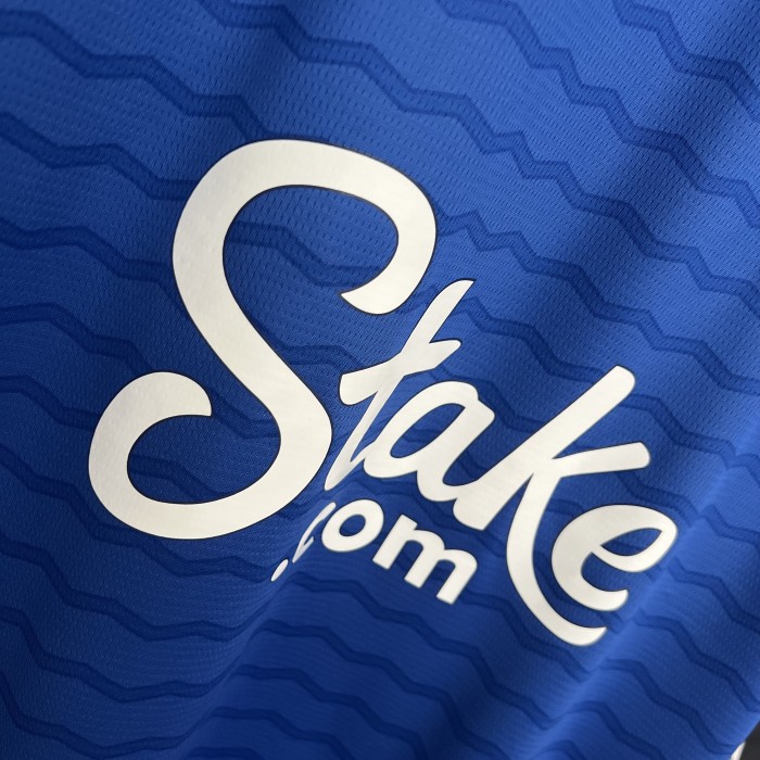 Fan Version 2025-2026 Everton Home Soccer Jersey Football Shirt