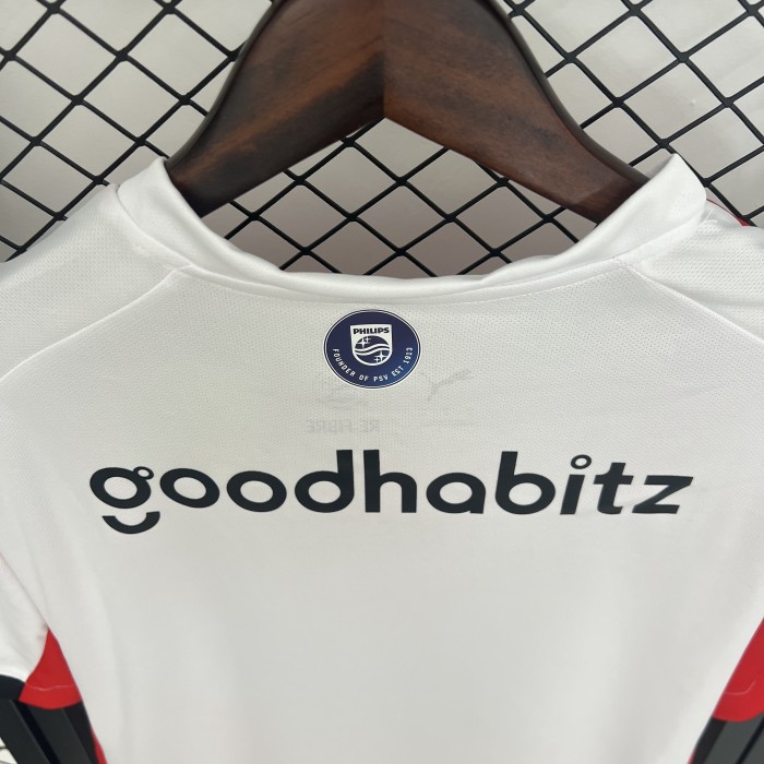 Fan Version 2025-2026 PSV Eindhoven Home Soccer Jersey Football Shirt
