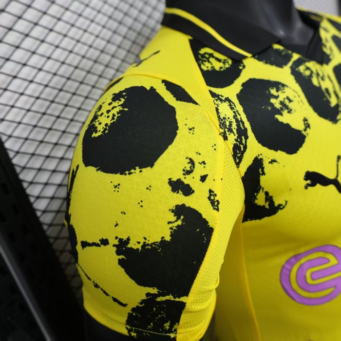 with Sponor Logo Player Version 2025-2026 Borussia Dortmund Club World Cup Home Soccer Jersey BVB Football Shirt