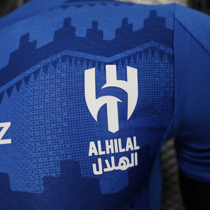 Player Version 2025-2026 Al-Hilal Saudi Home Soccer Jersey ALHILAL Football Shirt
