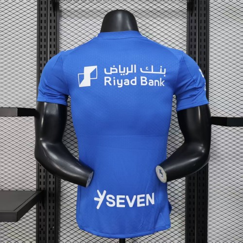 Player Version 2025-2026 Al-Hilal Saudi Home Soccer Jersey ALHILAL Football Shirt