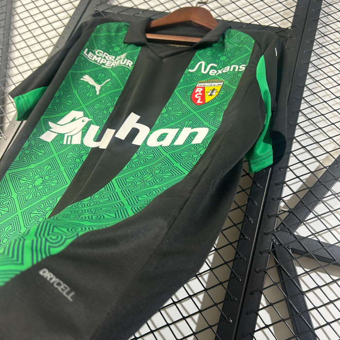 Maillot Lens Fan Version 2025-2026 RC Lens Away Soccer Jersey Football Shirt