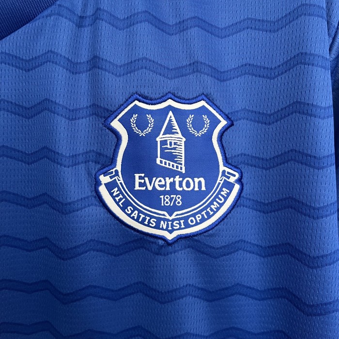 Fan Version 2025-2026 Everton Home Soccer Jersey Football Shirt