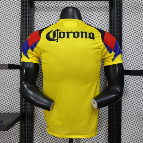 Player Version 2025-2026 Club America Aguilas Home Soccer Jersey Football Shirt