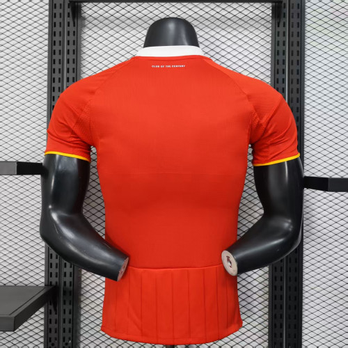 Player Version 2025-2026 Al Ahly Home Soccer Jersey Football Shirt