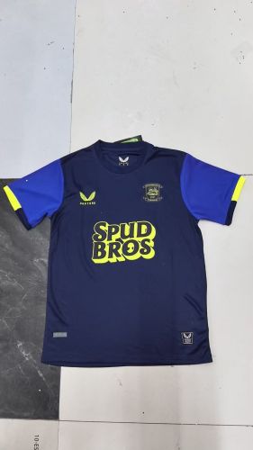 Fan Version 2025-2026 Preston North End Away Soccer Jersey Football Shirt