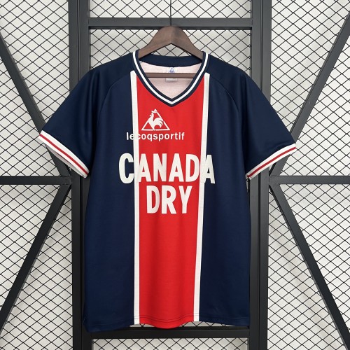 Retro Jersey 1974 PSG Home Soccer Jersey Vintage Paris Football Maillot