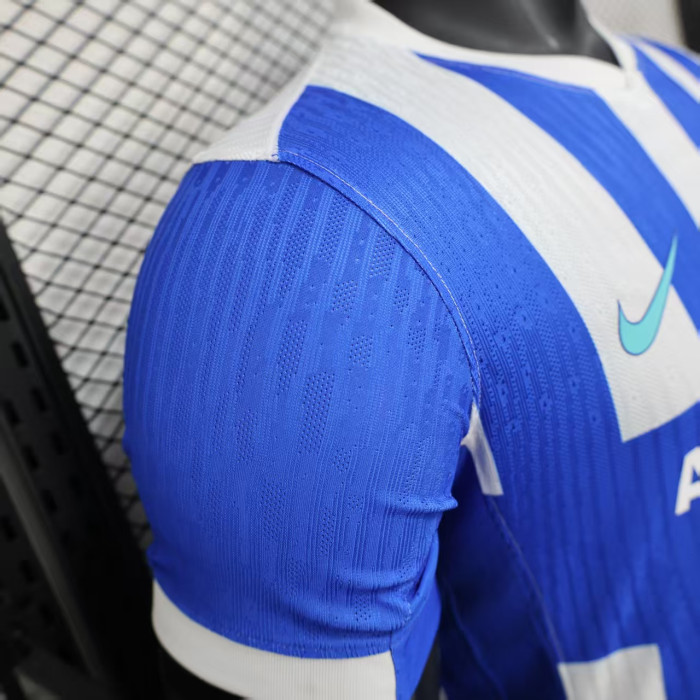 Player Version 2025-2026 Brighton & Hove Albion Home Soccer Jersey Football Shirt