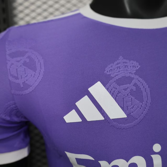 Player Version 2025-2026 Real Madrid Purple Special Version Soccer Jersey Real Football Shirt