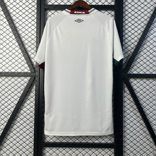 Fan Version 2025-2026 Fluminense Away White Soccer Jersey Football Shirt