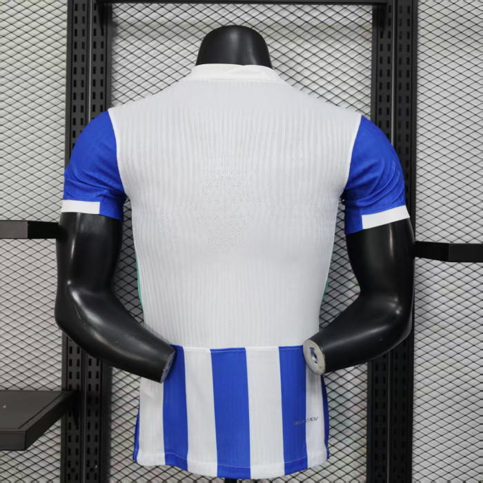 Player Version 2025-2026 Brighton & Hove Albion Home Soccer Jersey Football Shirt