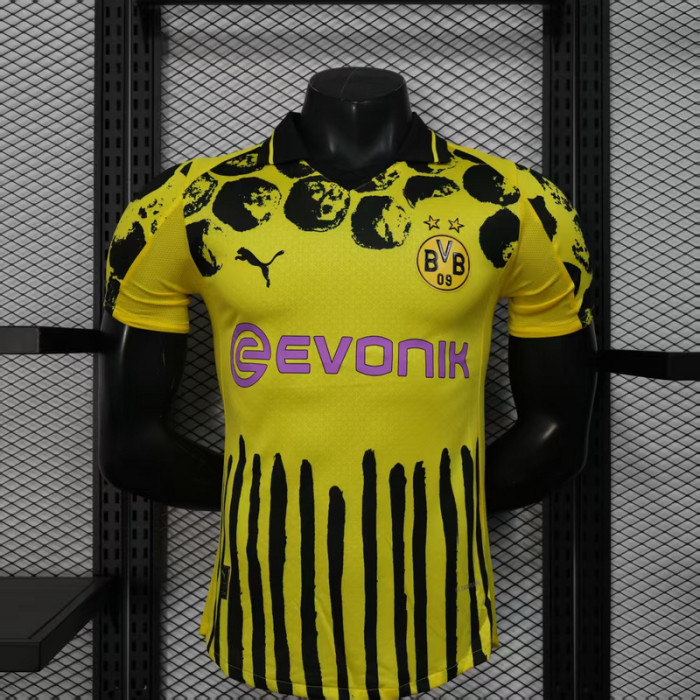 with Sponor Logo Player Version 2025-2026 Borussia Dortmund Club World Cup Home Soccer Jersey BVB Football Shirt