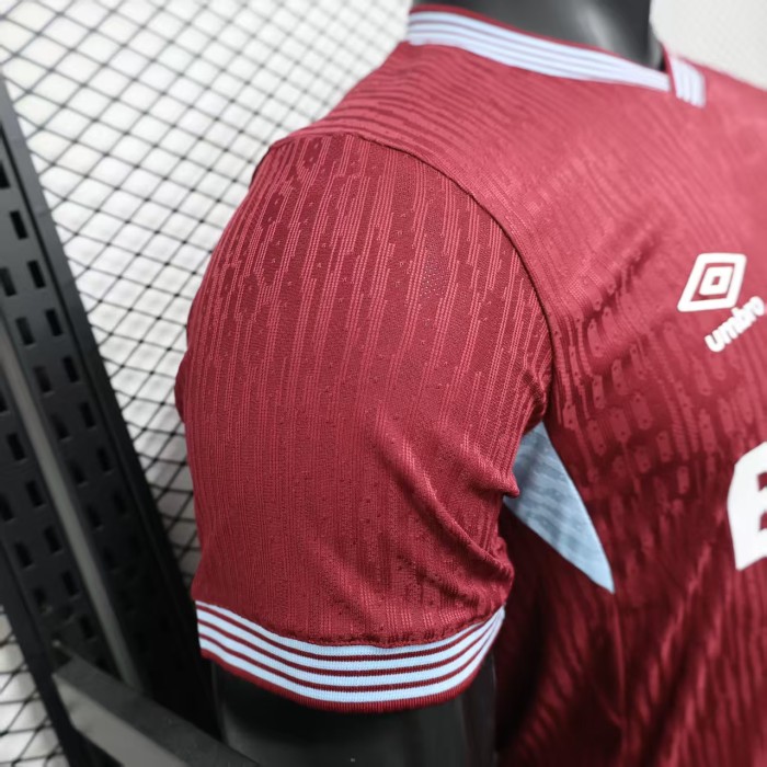Player Version 2025-2026 West Ham United Home Soccer Jersey Football Shirt