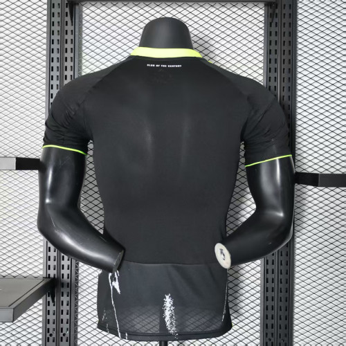 Player Version 2025-2026 Al Ahly Away Black Soccer Jersey Football Shirt