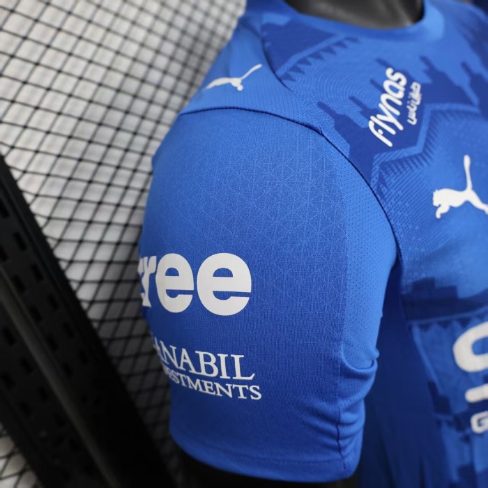 Player Version 2025-2026 Al-Hilal Saudi Home Soccer Jersey ALHILAL Football Shirt