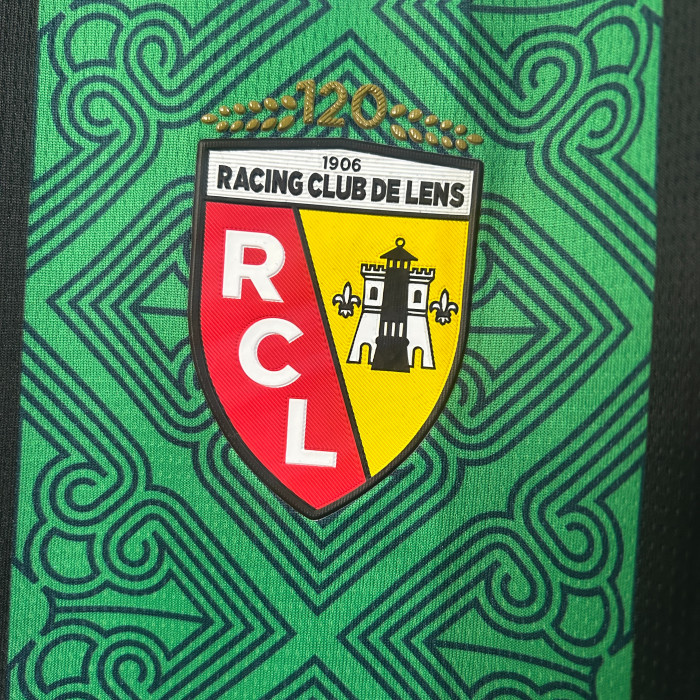 Maillot Lens Fan Version 2025-2026 RC Lens Away Soccer Jersey Football Shirt