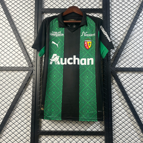 Maillot Lens Fan Version 2025-2026 RC Lens Away Soccer Jersey Football Shirt