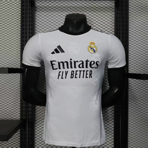 Player Version 2025-2026 Real Madrid White Special Edition Soccer Jersey Real Football Shirt